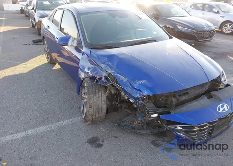 2022 Hyundai Elantra Limited from USA, damaged, VIN 5NPLP4AG8NH067581